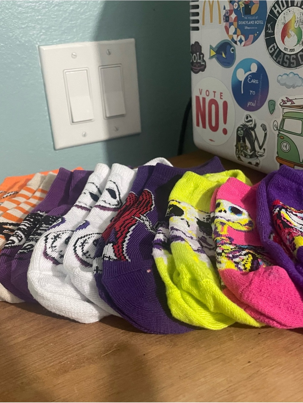 The Nightmare Before Christmas Socks Lot